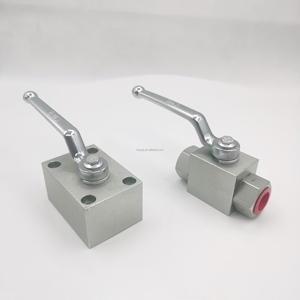 วาล์วควบคุมการไหลแบบแมนนวลไฮดรอลิกขนาด 1/4 นิ้ว ทำจากเหล็กหล่อ - Product Image 1