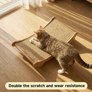 لوح خدش للقطط من السيزال صديق للبيئة، متين ومقاوم للتآكل، مناسب لجميع الفصول، يعمل أيضًا كسرير للحيوانات الأليفة - Product Image 3