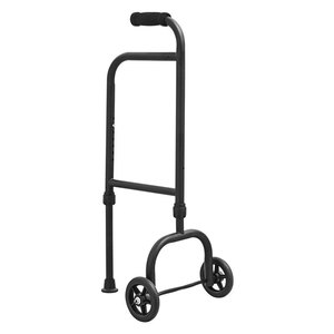 <b>Walker</b> With Tpe Rubber Wheels Carbon Steel <b>Frame</b> Anti Slip Durable For Elderly Mobility Aid - Product Image 2
