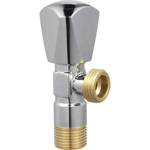 HEZEE Hotel europeo rubinetto valvola lavabo doccia valvola acqua in ottone cartuccia ad apertura lenta valvola a triangolo per appartamento - Product Image 1