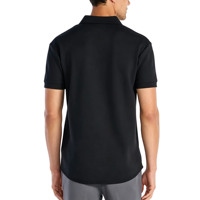 Kaos Polo Pria Kerah V Custom, Lengan Pendek, Bahan Pique, Kasual Bisnis Golf, Atasan Polo Pria