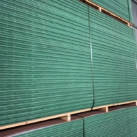 Panneau MDF HDHMR durable, sans gonflement, panneau de fibres imperméable pour meubles d'intérieur d'hôtel