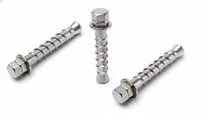 Boulon d'expansion structurel en acier inoxydable plaqué zinc argenté à tête hexagonale M12, réutilisable et résistant à la rouille, pour béton - Vente en gros - Product Image 2