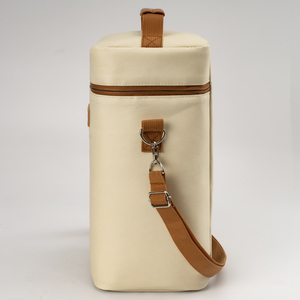 Benutzer definierte Werbe isolierte Kühltasche Wein beutel Picknick Kühltaschen für Wein 4 Flaschen - Product Image 4