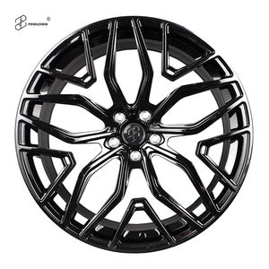 Pengzhen negro brillante forjado <span class=keywords><strong>18</strong></span> 19 20 21 22 pulgadas 5x5x120 112 llantas de coche de pasajeros ruedas para <span class=keywords><strong>BMW</strong></span> X3 G01 G30 E60 F10 <span class=keywords><strong>E28</strong></span> - Product Image 1
