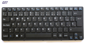 High Quality Laptop <b>Keyboard</b> for SONY SVE141D11U SP Black Spanish Layout OEM <b>Keyboards</b> Teclado - Product Image 4