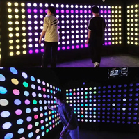 Team Building populaire Activer Spot Push Led Light Button Jeux Défi interactif pour activer la salle de jeu