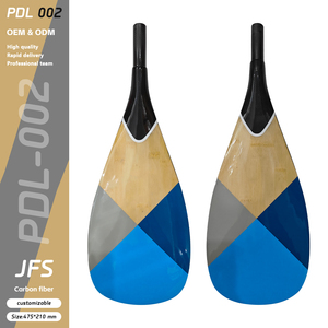 ไม้พายคาร์บอนไฟเบอร์ปรับได้ 475*210 มม. ยี่ห้อ JFS รุ่น PDL002 สำหรับพายเรือแบบยืนพายทุกทิศทาง 3 ท่อน ปรับแต่งโลโก้ได้ SUP - Product Image 1