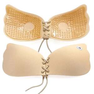 I-0125 Strapless Adhesive <b>Bra</b> Self Adhesive Nipple Breast Pasties Cover Reusable <b>Invisible</b> Women <b>Bra</b> Sexy Underwear - Product Image 5