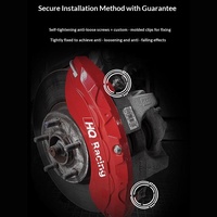 Cache-étriers de frein spécifiques pour Changan UNI-V & Eado, protection décorative en aluminium haute température pour l'amélioration des roues
