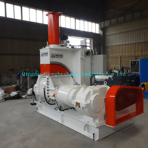 Mélangeur industriel pneumatique à piston supérieur de 55 L pour le malaxage du caoutchouc, avec éjection hydraulique inclinable pour le traitement du caoutchouc naturel - Product Image 4