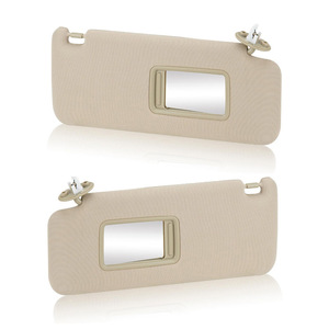 Pare-soleil Toyota 74320-35A91-E1 Beige avec câblage, montage au toit, lot de deux - Product Image 3