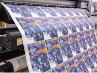 Papier de sublimation en rouleau 70/90/100 g/m² pour transfert thermique, idéal pour la sublimation grand format sur T-shirts