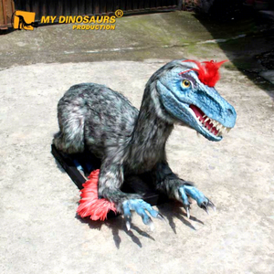 ไดโนเสาร์หุ่นยนต์ MYDINO AD086 ขนาดเล็กเหมือนจริง ขนฟู 3 เมตร รุ่นโทรอดอน - Product Image 1