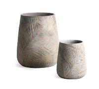 Pots de fleurs en béton en gros jardin simplicité léger jardinière étanche