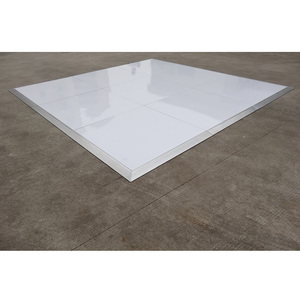 Sistema de suelo portátil para eventos con borde de aluminio de 1x1m - Product Image 1