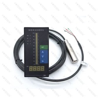 Capteur de niveau de liquide submersible intégré, sonde de mesure de température, boîtier en acier inoxydable, protection IP68, précision de 0,25%