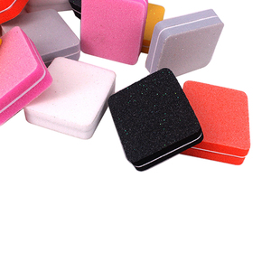 Chuyên Nghiệp Móng Tay Nghệ Thuật Công Cụ Đánh Bóng Móng Tay Bộ Đệm Biểu Tượng Tùy Chỉnh Nhỏ Móng Tay Sanding Khối Màu Hồng Trắng Đen Mini Móng Tay Đệm Khối - Product Image 3