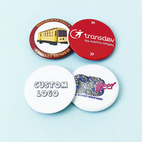 Badges Boutons Métalliques en Gros, Vente Directe Usine, Personnalisables avec Logo d'Entreprise, Badges Ronds Vides avec Épingle de Sécurité