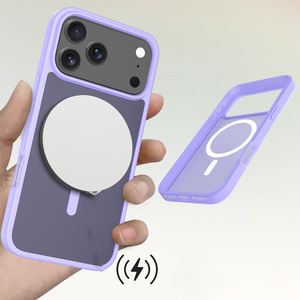 Funda magnética mate para Iphone 17 15 16 14 13 12 11 Pro Max Plus 17pro 17air Fundas protectoras para teléfonos móviles a prueba de golpes - Product Image 2