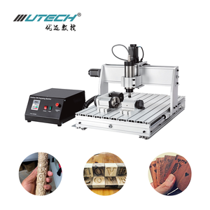 Mini routeur de bureau 3D à moteur unique 3040 4060 6040 6090, petite machine de gravure et de sculpture sur bois et aluminium, routeur CNC 3 axes avec garantie 1 an - Product Image 2