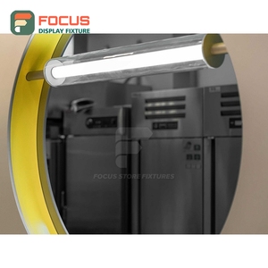 Durable Coffee Merchandise Display Rack Matte Wood Finish Coffee Syrup Display Bagged Coffee Display Rack - Product Image 6