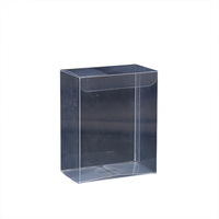Boîte transparente carrée personnalisée pour animaux de compagnie, boîte d'emballage en PVC givré pour aliments, bijoux et bonbons, recyclable