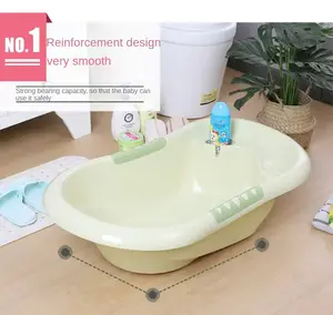 Vendita calda di qualità di sicurezza neonati vasca da bagno portatile colorato per risparmiare spazio di plastica per bambini vasca da bagno per bambini