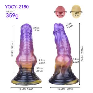 Yocy ดิลโด้แบบใช้มือดันด้วยตนเองไข่ไข่ไข่ออปโปสเตอร์ช่องคลอดของเล่นทางเพศทางทวารหนักสำหรับผู้ชายผู้หญิงซิลิโคนดิลโด้พร้อมแม่พิมพ์ไข่ <span class=keywords><strong>DIY</strong></span> - Product Image 2