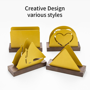 Accessori di Lusso per Decorazione Tavola, Porta Tovaglioli Verticale Autoportante in Acciaio Inossidabile, <span class=keywords><strong>Oro</strong></span> Moderno Impermeabile - Product Image 4