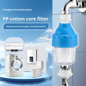 <span class=keywords><strong>Filtre</strong></span> universel pour chauffe-eau et lave-linge, élimination du tartre, déchloration, élimination de la rouille, purificateur d'eau, non - Product Image 1