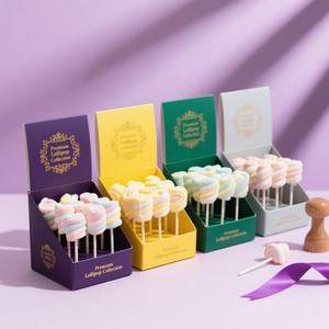 Support de comptoir portable en carton rigide, recyclable, sur mesure, avec fermeture magnétique, pour la promotion de produits en supermarché, pour bonbons et papier - Product Image 2