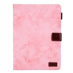 plain color Business pu leather kickstand case tablet case for ipad 10.5 10.2 9.7 A7 lite s6 s7 s8 tab A 8.0 10.1 T5 M5 lite