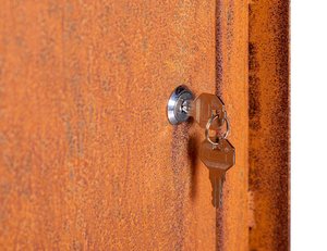 สวนใช้กล่องจดหมายอเมริกัน Gn-lb-005 กล่องจดหมายโลหะเหล็กแบบล็อคได้ที่ปลอดภัยทันสมัย - Product Image 3