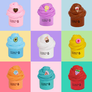 Groothandel Transparant Kristal Slijm Voor Kinderen Meisjes Kinderen Gekleurd Klei Stress Reliëf Kristal Diy Soft Playdough Slijm Speelgoed - Product Image 6