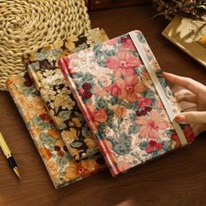 Agenda Artística A5 Retro con Tela de Pana Estampada y Alto Atractivo Estético - Product Image 2