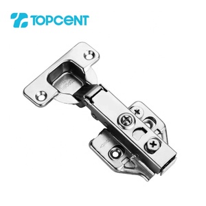 Bisagras Hidráulicas Topcent Furniture con Marco de Aluminio Ajustable en 3D y Cierre Suave para Cocina, Dormitorio, Oficina en Casa - Product Image 1