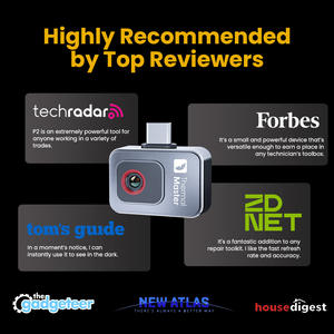 512*384 X³ IR Resolución P2 Cámara térmica Inspección <span class=keywords><strong>de</strong></span> fugas <span class=keywords><strong>de</strong></span> agua en <span class=keywords><strong>el</strong></span> hogar 600 ℃ Teléfono Cámara Termográfica infrarroja - Product Image 3