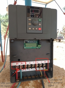 Inversores Solares para Riego de 11KW, 15KW, 18.5KW, 30KW y 45KW |   Entrada de 220V/380V, Monofásico a Trifásico, Variadores de Frecuencia Eficientes - Product Image 2