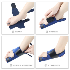 Fixateur de Fracture d'<span class=keywords><strong>Orteil</strong></span> Multi-Adhésif Correction de Hallux Valgus Attelles de Protection des Orteils Support de Fixation des Orteils pour Hommes Femmes - Product Image 6