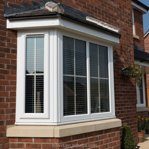 Fenêtre à battant en aluminium avec moustiquaire, baies vitrées en aluminium avec barre géorgienne à vendre - Product Image 3