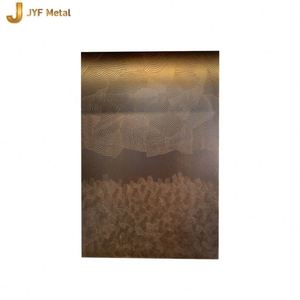Ss201 304 Stainless Steel Decorative <b>Mirror</b> Etched Plate <b>Sheet</b> for Elevator Decoration - Product Image 6