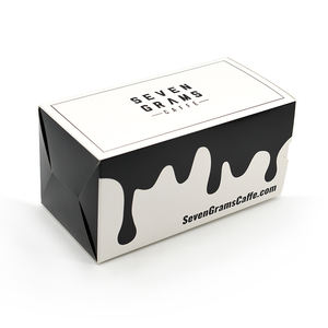 Scatola di biscotti personalizzata biodegradabile in cartone per caffè - Product Image 4