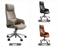 Chaise de bureau moderne pour dirigeant, fauteuil de direction, chaise de patron