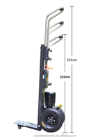 Chariot d'escalade pliable robuste pour bagages et matériaux de construction, transport portable pour usage domestique, conforme CE