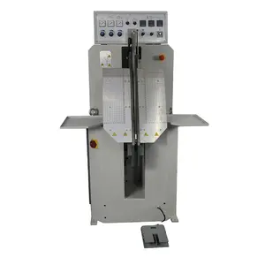 Double Bend Automatic Boot Vamp Moulding Machine Double Knife Long Plate Vamp Boots Shoe Upper Moulding Crimping Machine