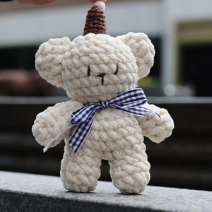 Decoración para el Hogar de Aluminio con Diseño de Osito de Hielo, Adorno de Muñeca para Muebles, Ideal para Ramadán y Cumpleaños - Product Image 1