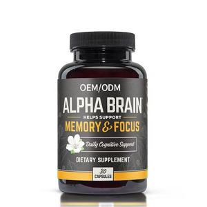 Cápsulas de Suplemento Nutricional Personalizadas OEM ODM, Vitaminas para Mejorar la Concentración y la Memoria, Gran Venta - Product Image 1