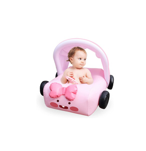 Bouée de <span class=keywords><strong>piscine</strong></span> gonflable rose Waterhan <span class=keywords><strong>pour</strong></span> bébé avec auvent détachable, personnalisable <span class=keywords><strong>pour</strong></span> usage intérieur et extérieur - Product Image 3