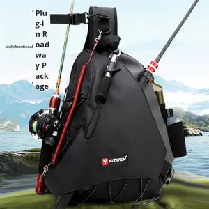 Wholesale Outdoor Waterproof Large Capacity <b>Fishing</b> Backpack Multifunctional Multifunctional Thickened Material for <b>Rod</b> Gear - Product Image 2